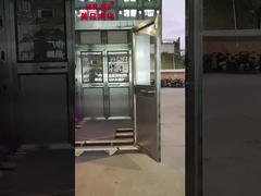 GMP Certified Cargo Air Shower for Pallets | 201 Steel & OSHA-Compliant