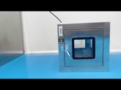 Compact 304 Stainless Steel Pass Box | Space-Saving Design | Lab & Electronics Use