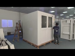 Anti-Corrosion Powder-Coated Double-Door Cargo Pass Box / Air Shower