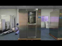 304 Stainless Steel Corner-Type Air Shower