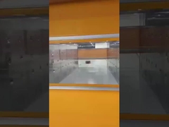 Automated Contamination Control: AGV Successfully Navigating a Material Air Shower