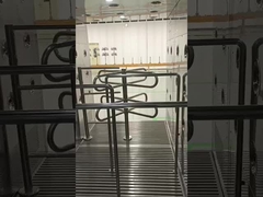 Air Shower with 304 Stainless Steel Internal Positioning & Bottom Water Flushing Dust Removal System