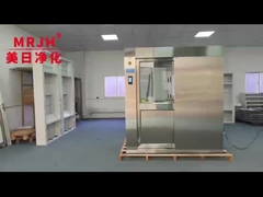 Smart Access Sliding Door Air Shower with Face Recognition