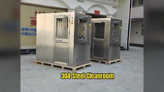 GMP Pharma Air Shower 304 Steel Cleanroom Solution