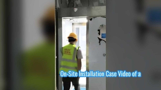 On-Site Installation Case Video of a Large-Scale Air Shower Project