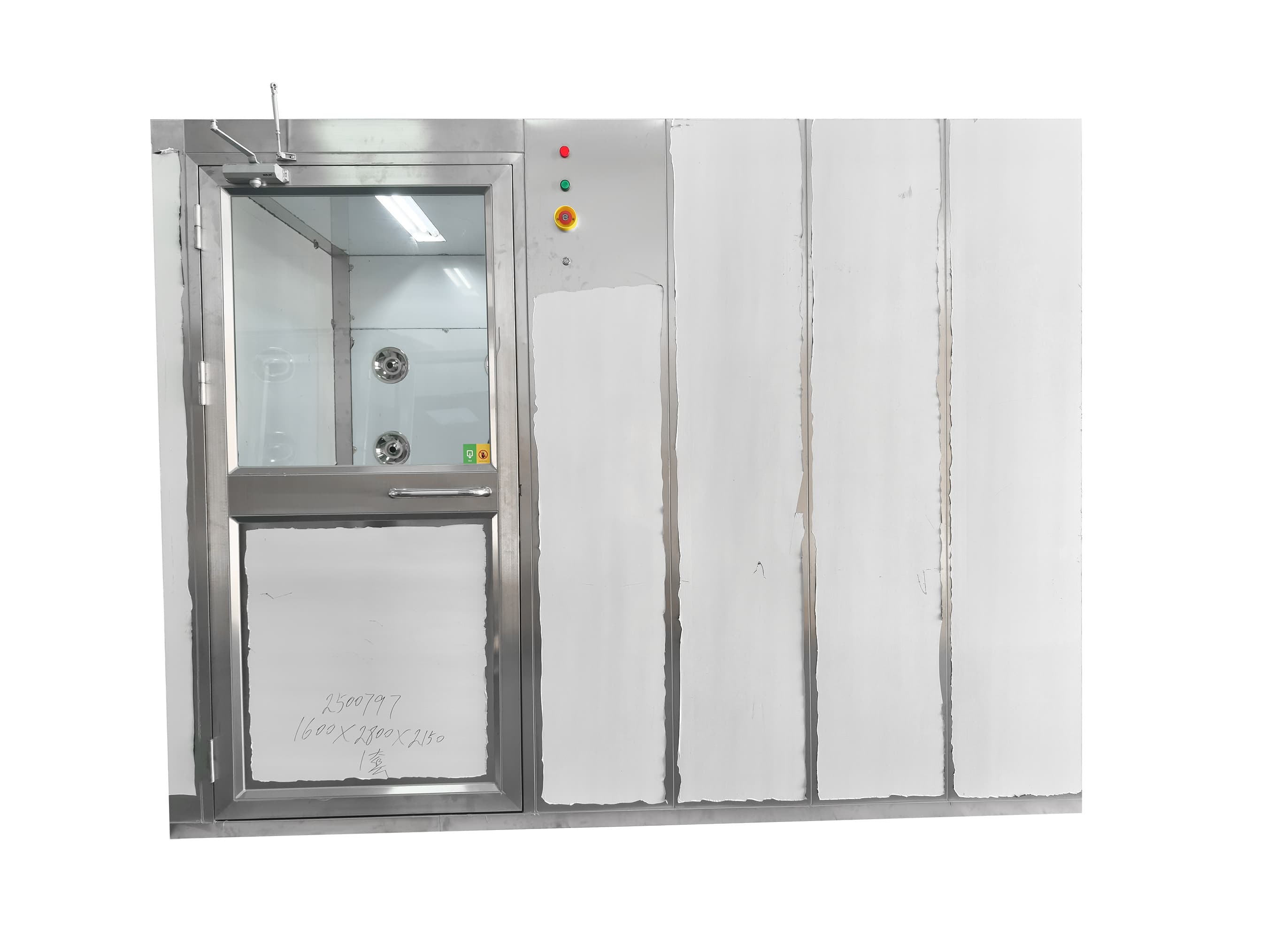 Programmable Automatic Air Shower for Smart Clean Room Entry