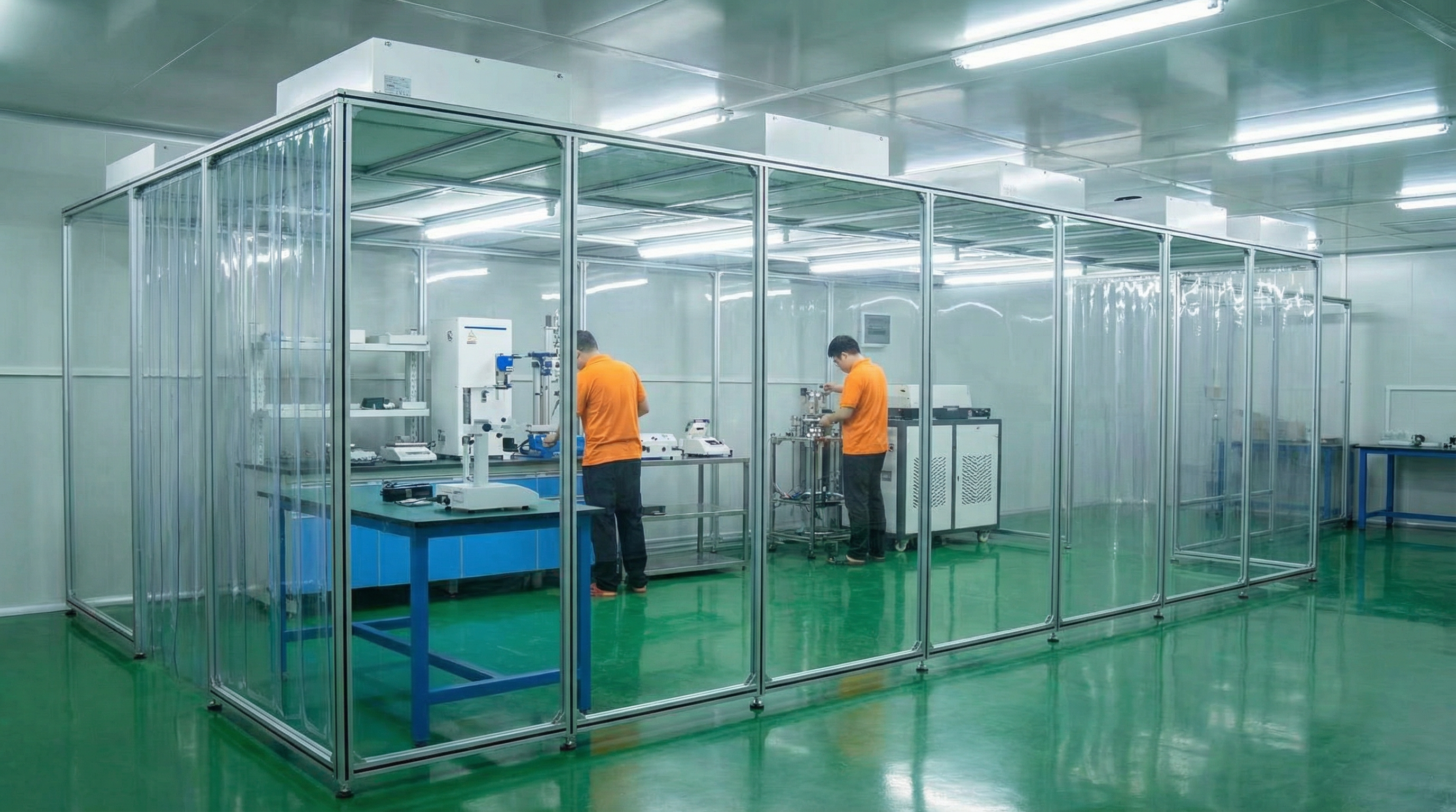 Modular Clean Booth: Efficient Clean Space Solution