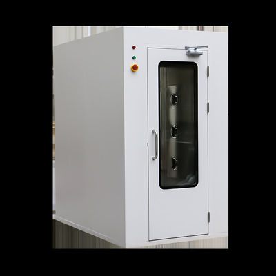 Customizable Powder Coated Steel / SUS304 Air Shower Room with 0-99s Adjustable Cleanroom Air Shower