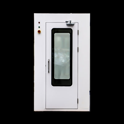Customizable Powder Coated Steel / SUS304 Air Shower Room with 0-99s Adjustable Cleanroom Air Shower