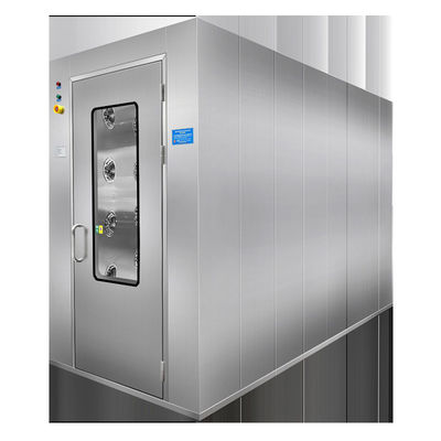 Modular Dust Free Clean Room Air Shower Room with Double Blow and Adjustable Air Shower Time