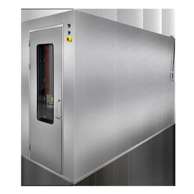 GMP-Compliant 201 Stainless Steel Air Shower with Extra-Large Capacity for Cleanroom Decontamination