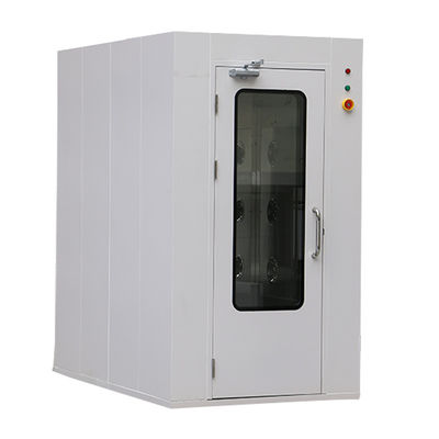 AC220V/3P/50Hz Air Shower Room with 13-25M/S Wind Speed and Powder Coated Steel / SUS304 for Pharma Medical Purification