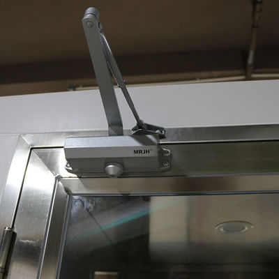 FDA-Compliant 304 Stainless Steel Air Shower with Convex Door for Pharma and Food Cleanrooms