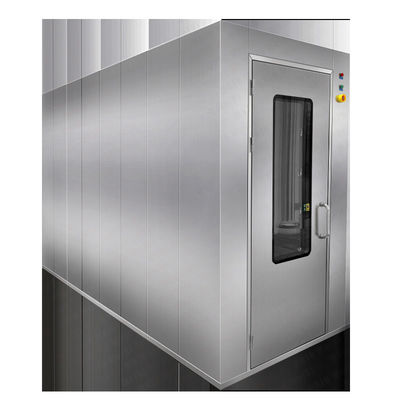 Wind Speed Controlled Air Shower Room Stainless Steel Air Shower Clean Room 1800W