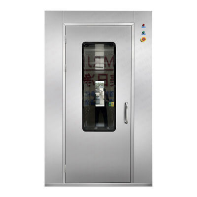 Wind Speed Controlled Air Shower Room Stainless Steel Air Shower Clean Room 1800W