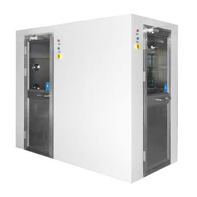 Customized 360° Rotating Air Outlet Air Shower Room with 304 Stainless Steel and HEPA Filtration