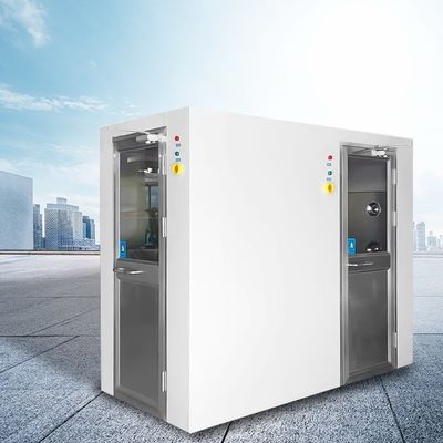 Customized 360° Rotating Air Outlet Air Shower Room with 304 Stainless Steel and HEPA Filtration