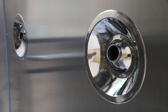 304 Stainless Steel FDA-Certified Dual Door Cargo Air Shower for Cleanroom Decontamination