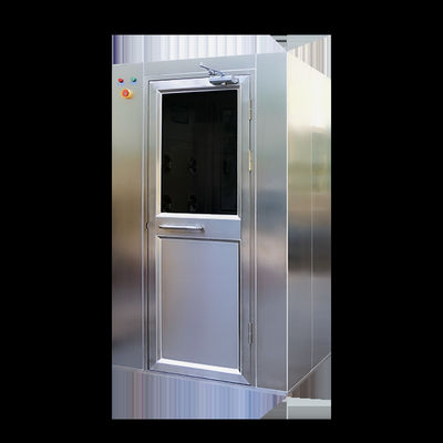 Intelligent Air Shower Room 1500W with 360° Airflow Angle and SUS304/Powder-coated Steel Plate for Clean Room