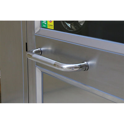 FDA-Compliant 304 Stainless Steel Air Shower with Convex Door for Pharma and Food Cleanrooms