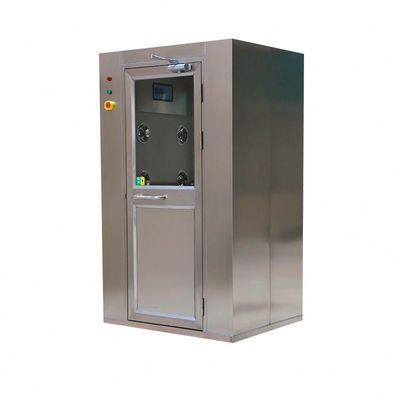 Customized Cleanroom Air Shower Room with 0-99s Adjustable Timer and 360° Airflow Angle in SUS304/Powder-coated Steel Plate