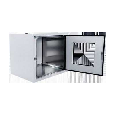 GMP-Compliant 304 SS Pass Box | 960x860x890mm | Convex Door & Anti-Corrosion | Pharmaceutical Cleanroom Equipment