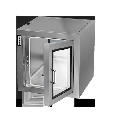 GMP-Certified Flat Door Pass Box | 201 Stainless Steel & Mechanical Interlock | Pharma/Electronics Grade