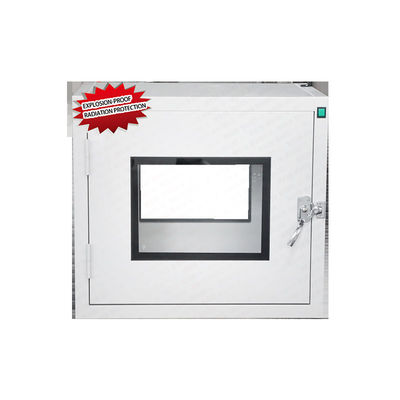 Explosion Proof Stainless Steel Clean Room Pass Box with Mechanical Interlock for Dynamic Transfer