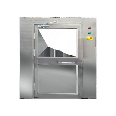 stainless steel Dynamic Electrical Pass Through Box UV Clean Room Pass Thru Box