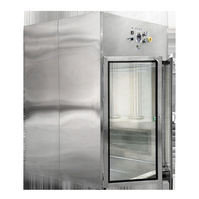 Double Door Clean Room Pass Box with HEPA Filter and Mechanical Locks for Lab Use