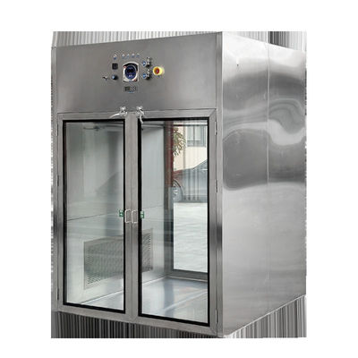 Double Door Clean Room Pass Box with HEPA Filter and Mechanical Locks for Lab Use