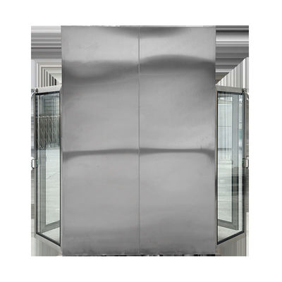 Double Door Clean Room Pass Box with HEPA Filter and Mechanical Locks for Lab Use