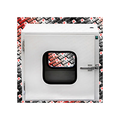 Customizable Stainless Steel Clean Room Pass Box with Mechanical Interlock for Laboratory Use