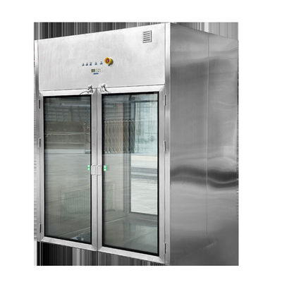 MRJH 304 Stainless Steel Customizable Cleanroom Pass Through Box with Seamless Connection