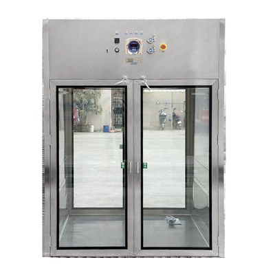 MRJH 304 Stainless Steel Customizable Cleanroom Pass Through Box with Seamless Connection