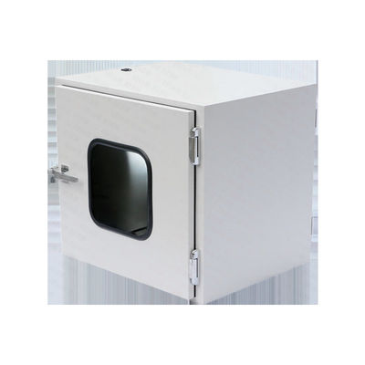Customizable Cleanroom Pass Box Electronic / Mechanical Interlock Pass Cabinet