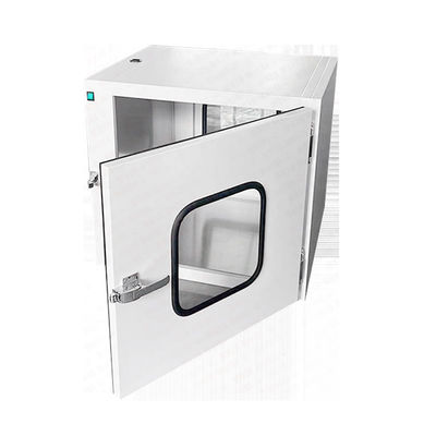Customizable Cleanroom Pass Box Electronic / Mechanical Interlock Pass Cabinet