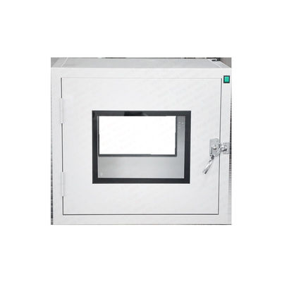 201 Stainless Flat Door Pass Box | Mechanical Interlock | 760x670x720mm