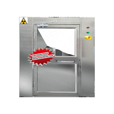 Stainless Steel Clean Room Pass Box UV Pass Through Box For Dust Free Room