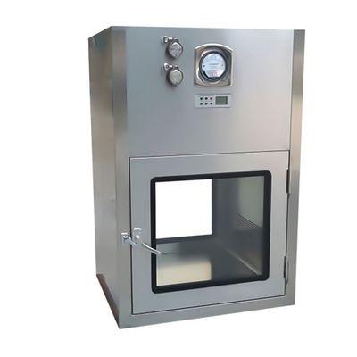Customized Dynamic Air Shower Pass Box with Internal Arc Treatment and Seamless Connection