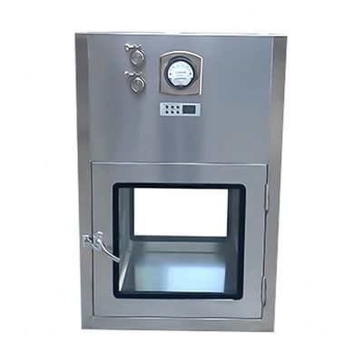 Customized Dynamic Air Shower Pass Box with Internal Arc Treatment and Seamless Connection