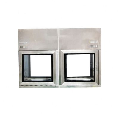 Customized Dynamic Air Shower Pass Box with Internal Arc Treatment and Seamless Connection