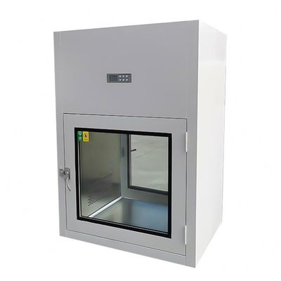 Customized Dynamic Air Shower Pass Box with Internal Arc Treatment and Seamless Connection