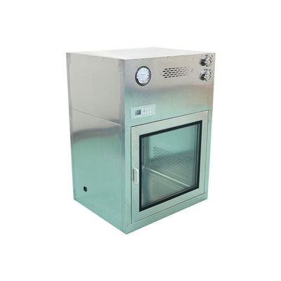 Customized Dynamic Air Shower Pass Box with Internal Arc Treatment and Seamless Connection