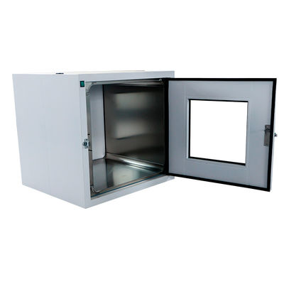 Customized Lab Static Clean Room Pass Box with Internal Arc Treatment and Seamless Connection