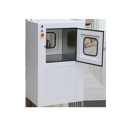 MRJH Single Story Manual Control Interlock Door Exterior Lank Finish Cold Rolled Sheet Interior Ss. Air shower Pass Box