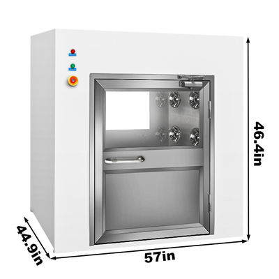 Customizable Stainless Steel Laminar Flow UV Pass Box for Clean Room Applications