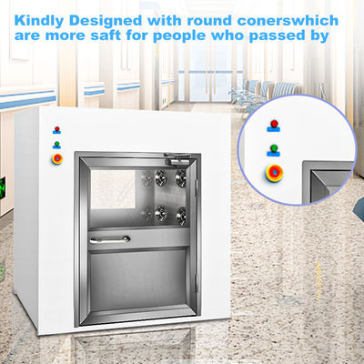 Customizable Stainless Steel Laminar Flow UV Pass Box for Clean Room Applications