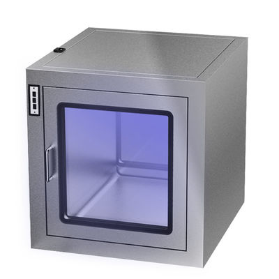 GMP Certified Electronic Interlocking Stainless Steel Pass Box for Clean Room Transfer Window