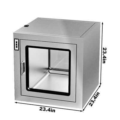 GMP Certified Electronic Interlocking Stainless Steel Pass Box for Clean Room Transfer Window